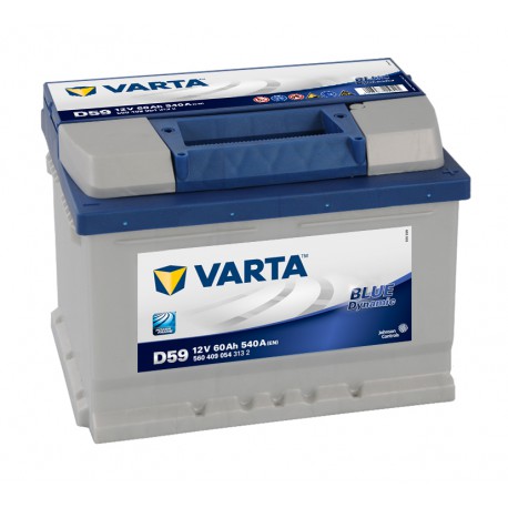 Baterie auto VARTA BLUE DYNAMIC D59 60Ah