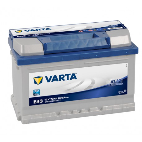 Baterie auto VARTA BLUE DYNAMIC E43 72Ah