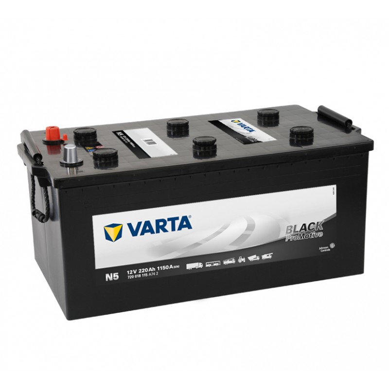 temperament efficiently quarter Baterie camion VARTA PROMOTIVE BLACK N5 220Ah - Importator si distribuitor  baterii auto