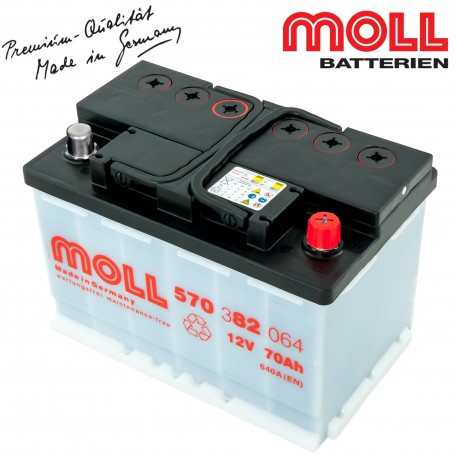 Baterie auto MOLL KAMINA START CLASSIC 80Ah 580090064