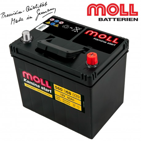 Baterie auto MOLL KAMINA START 560068039 60Ah