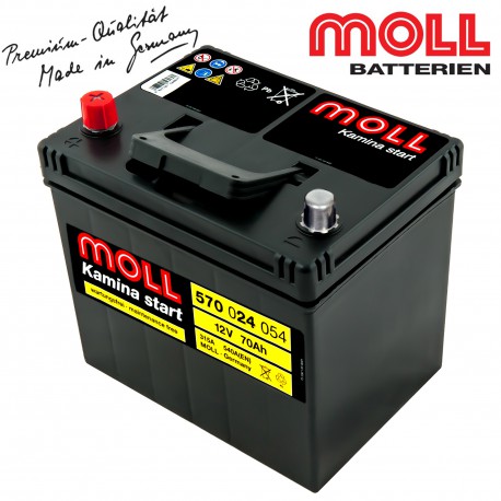 Baterie auto MOLL KAMINA START 570024054 70Ah