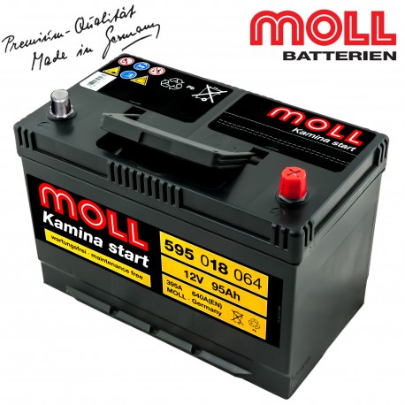 Baterie auto MOLL KAMINA START 595018064 95Ah