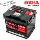 Baterie auto MOLL M3 PLUS K2 83046 46Ah