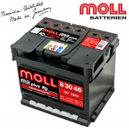 Baterie auto MOLL M3 PLUS K2 83046 46Ah