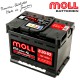 Baterie auto MOLL M3 PLUS K2 83062 62Ah