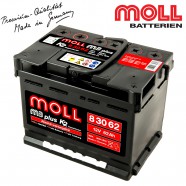Baterie auto MOLL M3 PLUS K2 83062 62Ah