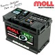 Baterie auto MOLL START-STOP EFB 82070 70Ah