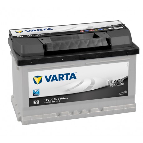 Baterie auto VARTA BLACK DYNAMIC E9 70Ah